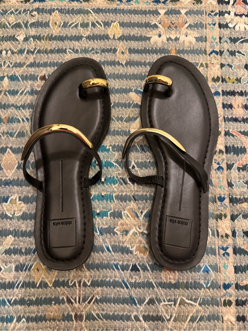 NWT Dolce Vita Wink Sandals - Black, Size 7.5